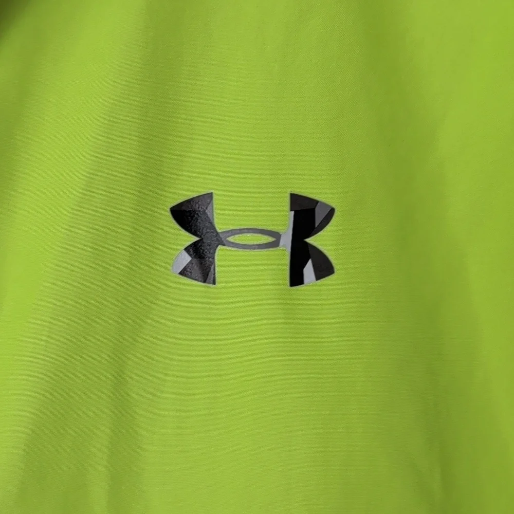 Under Armour Loose Zip Up Lightweight Windbreaker Jacket YMD Youth Medium - Picture 6 of 16
